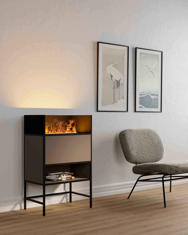 Loft fire 3 | Electric fireplace Optimyst®